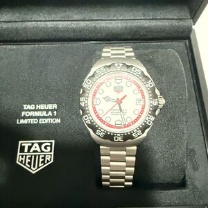 TAG Heuer Formula 1 Watch - Silver and Red
